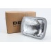 DEPO 18.5cm x 13cm Universal Square H4 Head Lamp